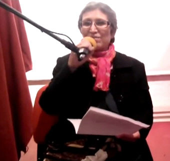 آذر درخشان در آخرين سخنرانيش ٣ مارس ٢٠١٢