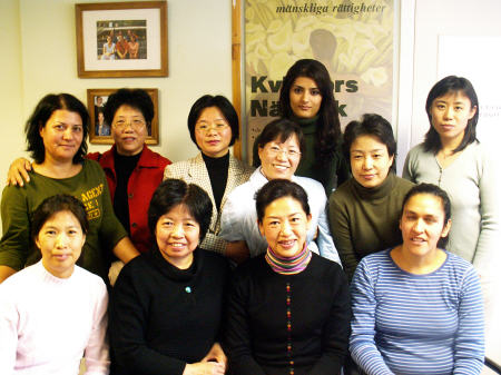 Kinesisk delegation på besök - Bredäng 2005-10-17